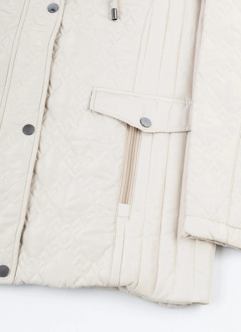 Diamond Quilted Coat 5 Diamond Quilted Coat - Image 3