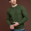 Crew Neck Fisherman Rib Jumper -Casual Outfits Store 67661pvl b4e3831246b9ff4