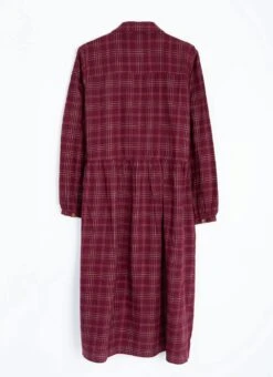 Pure Cotton Collared Check Dress 13 Pure Cotton Collared Check Dress -Casual Outfits Store 67749pvl 354192aebf6d70f