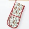 Robin Print Cotton Red Double Oven Gloves -Casual Outfits Store 67807pvl 16037b912eb746c