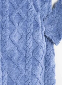 Cosy Fleece Cable Lounge Hoodie -Casual Outfits Store 68122pvl 238db0b1b10dfe0