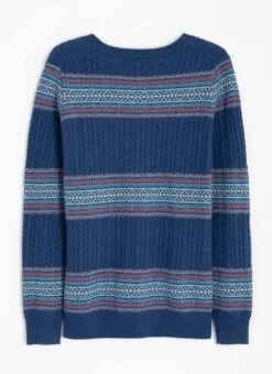 Cashmere Cable Fairisle Jumper 7 Cashmere Cable Fairisle Jumper -Casual Outfits Store 68173pvl 0075ef73975ae75
