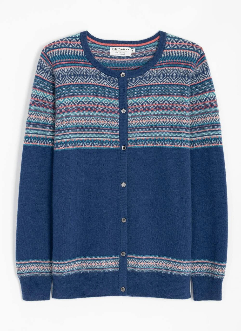 Cashmere Fairisle Cardigan 3 Cashmere Fairisle Cardigan