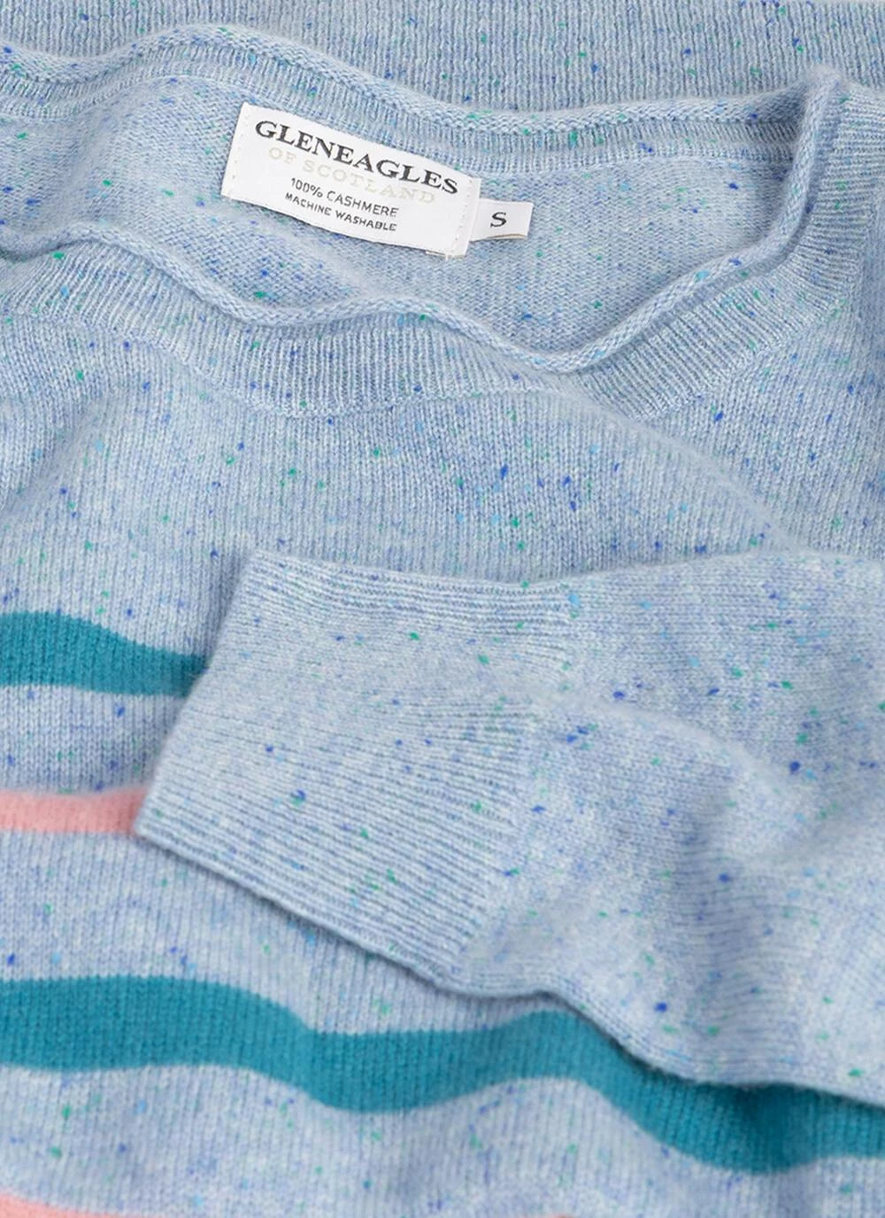 Cashmere Nep Stripe Jumper 4 Cashmere Nep Stripe Jumper - Image 2