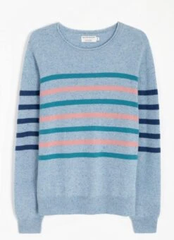 Cashmere Nep Stripe Jumper