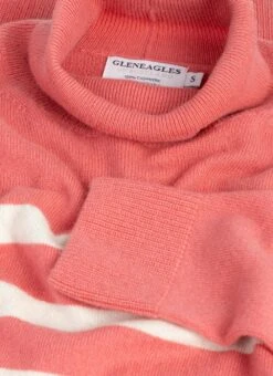 Cashmere Polo Neck Stripe Jumper -Casual Outfits Store 68224pvl 4d3cf35194ac47a