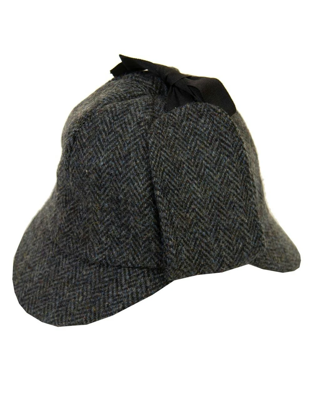 HARRIS TWEED® Holmes Deerstalker Hat 3 HARRIS TWEED® Holmes Deerstalker Hat